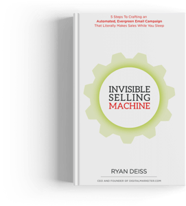 Invisible Selling Machine book by Ryan Deiss